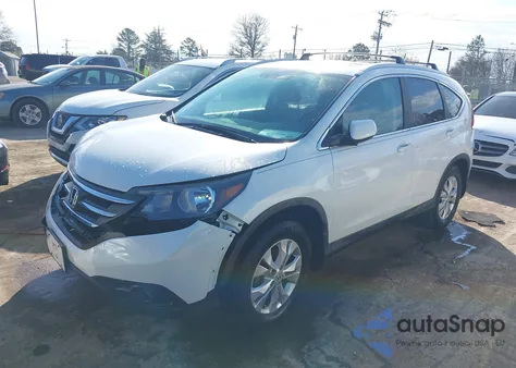 2012 Honda Cr-V Ex-L from USA, damaged, VIN 5J6RM4H75CL073253